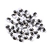 Opaque Acrylic Bead OACR-H114-01-1