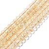 Natural Citrine Beads Strands G-G212-8mm-29-1