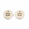 Laser Out Wood Pendants LS-WOOD-S053-51G-2