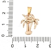Brass Pendants KK-Q096-11G-3
