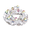 Synthetic Moonstone Beads Strands G-R375-8mm-A20-3