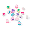 Craftdady 160Pcs 8 Styles Handmade Polymer Clay Beads CLAY-CD0001-11-18