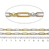 Ion Plating(IP) 304 Stainless Steel Two-Tone Link Chains CHS-M006-10PG-3