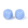 Opaque Acrylic Beads X-OACR-ZX006-33F-1