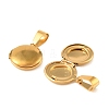 316 Stainless Steel Locket Pendants STAS-K321-11A-G-2