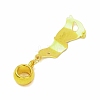 Brass European Dangle Charms PALLOY-JF04547-3