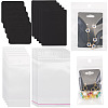 100Pcs 2 Styles Paper Earring Display Cards CDIS-TA0001-50-1