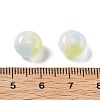 Two Tone Transparent Resin Beads RESI-S013-01D-3