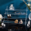 4-Tier Assembled Transparent Acrylic Organizer Display Risers ODIS-WH0034-07-6