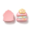 Opaque Resin Imitation Food Cabochons X1-RESI-K027-12-3