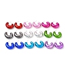 Donut Acrylic Stud Earrings EJEW-P251-31-1
