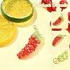 Glass Woven Big Pendants PALLOY-CJ00064-3