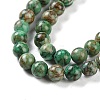 Natural Turquoise Dyed Beads Strands TURQ-U001-02E-4