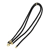 Nylon Cord Necklaces Findings KK-Q019-10G-09-1