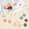 Olycraft DIY Dangle Earring Making Kits DIY-OC0006-98-6