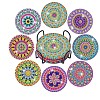 DIY Coaster Diamond Painting Kit PW-WG9618F-07-1