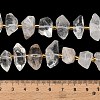 Natural Quartz Crystal Beads Strands G-F833-T02-03-5