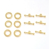 Alloy Toggle Clasps TIBE-G020-01G-1