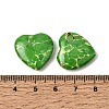 Dyed Synthetic Turquoise Heart Love Stone GG-CBAFDA5-03H-3
