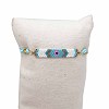 Glass Seed Braided Bead Bracelet LS-BJEW-A121-52-4