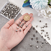   150Pcs 3 Style 304 Stainless Steel European Beads STAS-PH0005-42-3