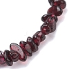 Natural Garnet Beads Kids Bracelets BJEW-JB10611-02-4