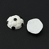 Sport Ball Theme Opaque Resin Cabochons RESI-WH0021-52B-1