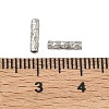 304 Stainless Steel Tube Beads STAS-Z192-07P-03-3