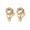 Brass Lobster Claw Clasps KK-900-G01-1