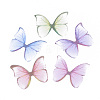 Two Tone Polyester Fabric Wings Crafts Decoration FIND-S322-012D-1