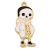 Halloween Alloy Enamel Pendants ENAM-H045-01G-01-1