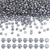 Picasso Baking Paint Glass Seed Beads SEED-TA0001-62L-1