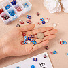Handmade Millefiori Glass Beads LK-CD0001-002-5