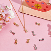 12Pcs 2 Colors Brass Charms KK-BBC0017-98-3