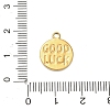 304 Stainless Steel Pendants STAS-C147-13A-G-3