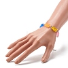 Handmade Resin Link Bracelet & Necklace Set SJEW-JS01205-3