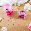 3 Boxes 3 Colors Flat Elastic Crystal String EW-TA0001-12A-4