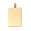 201 Stainless Steel Pendant STAS-B033-01G-02-2