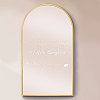 Waterproof Reflective Plastic Mirror Stickers DIY-WH0665-002-1