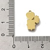 Ion Plating(IP) 304 Stainless Steel Manual Polishing Charms STAS-M059-05G-02-3