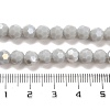 Opaque Glass Beads Stands LS-EGLA-A035-P6mm-B22-4