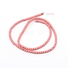Non-magnetic Synthetic Hematite Beads Strands G-WH0018-01M-2