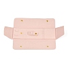 Microfiber Jewelry Rolls with Press Stud for Rings Earrings Bracelets Necklaces TP-D004-01B-2