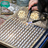   150Pcs 3 Style Gold Plated Brass Chip Solder DIY-PH0010-47-3