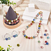 1 Strand Handmade Glod Sand Lampwork Beads Strands LAMP-TA0002-09F-7