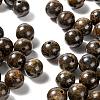 100Pcs 8mm Natural Bronzite  Round Beads DIY-LS0002-47-4