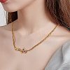 5Pcs Brass Micro Pave Cubic Zirconia Links Connectors ZIRC-SZ0002-80G-6