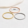 3Pcs Classic Stainless Steel Hinged Bangles for Women UP3566-5
