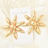 Alloy Stud Earrings LS-EJEW-D300-02G-01-2
