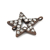 Brass Multi-Stone Links LS-KK-Q386-R-2